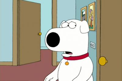 - Mornin'.
- Good day to you, sir. - Family Guy