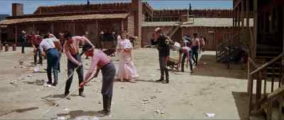 Morning, Miss Gearhart. - The Hallelujah Trail