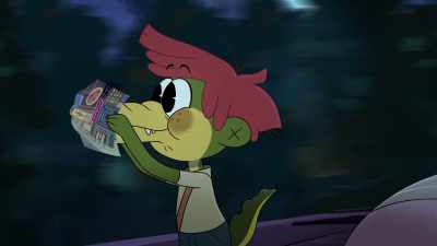 [morose music plays] - Arlo the Alligator Boy