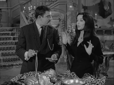 Morticia, the police! - The Addams Family