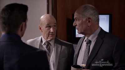 Morton confessed to me.
He told me he's getting - Crossword Mysteries: A Puzzle to Die For