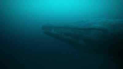 Mosasaurus is an ambush predator. - Prehistoric Planet