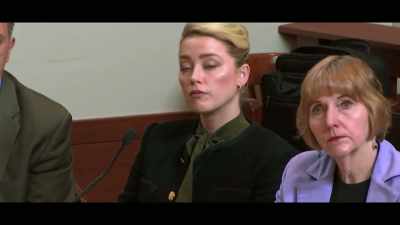 [Moss] We were leaving the room, - Depp V Heard