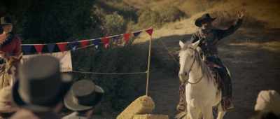 Most of you know me
as Reverend Black! - Outlaw Johnny Black