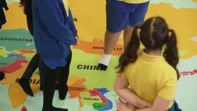 Most of the class identify with
another country, - The School That Tried to End Racism
