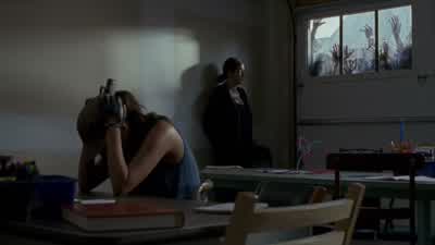 Most people got inside their houses. - The Walking Dead