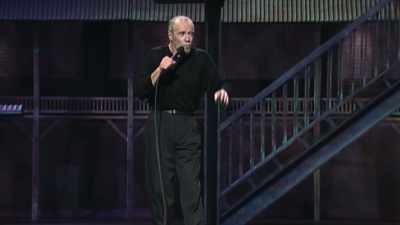 Most people see something
like that on television, - George Carlin's American Dream