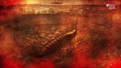 Most ship burials
would have been in small vessels. - Curse of the Ancients with Alice Roberts