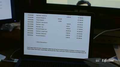 Mostly wire transfers,
big amounts, small amounts, - Fallen Angels Murder Club: Friends to Die For