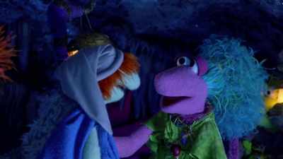 -Mostly because you're on my foot.
-Sorry. - Fraggle Rock: Back to the Rock
