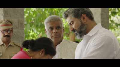 Mother, I promise on dad. - iSmart Shankar