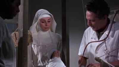Mother Mathilde and
Sister Aurelie assisted me. - The Nun's Story