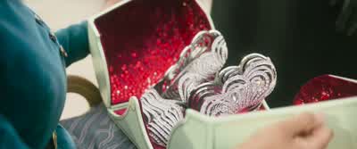 Mother's jeweled shoes. - Wicked