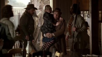 Mother's upstairs. - Deadwood