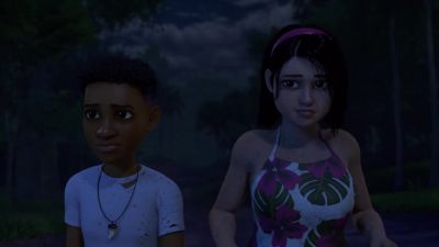 -[motor engine revving]
-[Kenji grunting] - Jurassic World: Camp Cretaceous
