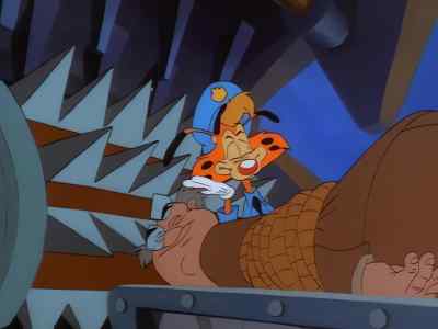 [motor stops whirring] - Bonkers