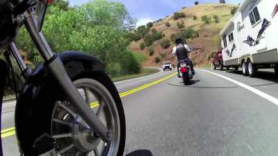 (motorbike engine roars) - Interrogation Raw