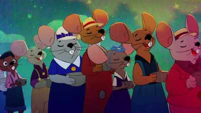 -[mouse] Hey, no crowding. -[mouse 2] Save some for me! - Stillwater