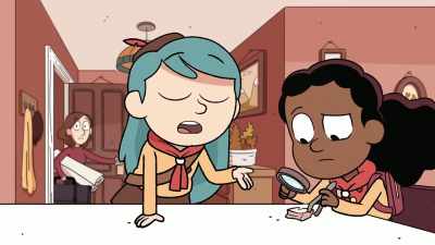 [mouthing words] - Hilda