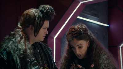 (MOUTHS SILENTLY) - Red Dwarf: The Promised Land