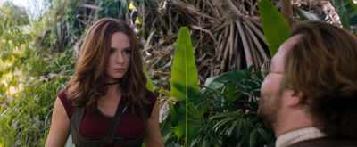 Move it around a lot.
Hypnotize them with it. - Jumanji: Welcome to the Jungle
