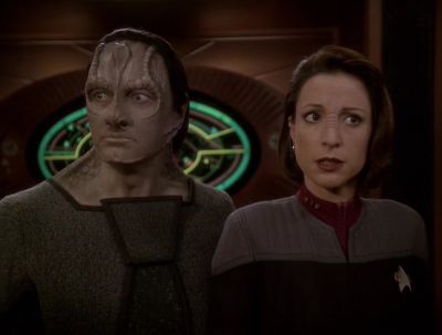 - Move aside, Odo.
- That won't be necessary. Will it? - Star Trek: Deep Space Nine
