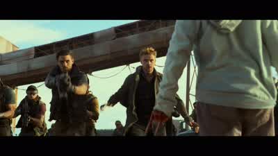 Move! Go! Stop shooting! - Logan