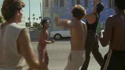 - Move it out.
- Come on, give it back. - Band of the Hand