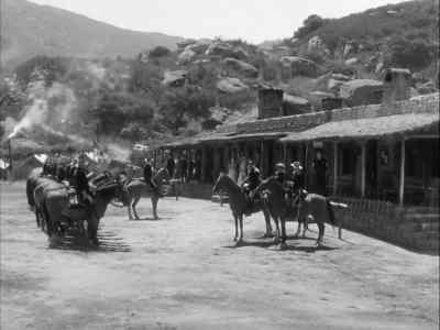 Move out in a column of twos, captain. - Fort Apache