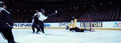 Move the puck! Move it! Move it! - 6 Below: Miracle on the Mountain