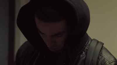 [moves zip up and down] - The Following