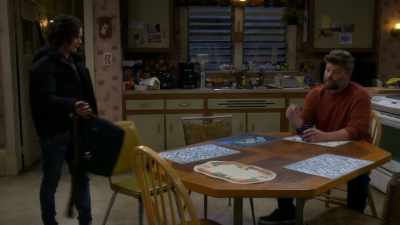 Movie night's over,
we're not getting married, - The Conners