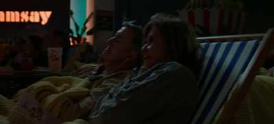 [moviegoers sniffing] - As We See It