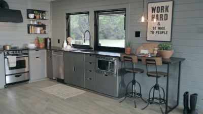 Moving into the kitchen, - Fixer Upper: Behind the Design