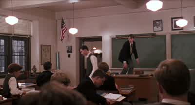 Mr AndersonDon't think that I don't knowthat this assignment scares the hell out of you you mole - Dead Poets Society