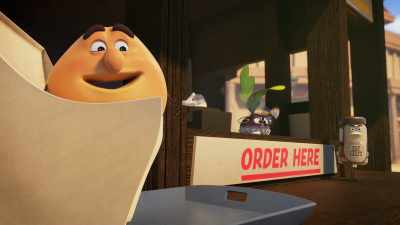 Mr. Bagel, - Sausage Party: Foodtopia