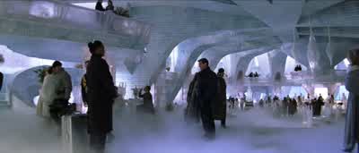 Mr BondMiss Frost I'll show you your roomA palace of ice You must feel right at home - Die Another Day