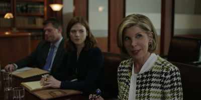 - Mr Boseman, how unexpected.
- So which side am I on here? - The Good Fight