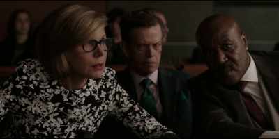 Mr Boseman, Miss Lockhart, are
you both done pounding your table? - The Good Fight