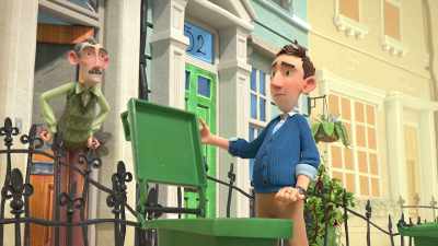 Mr. Brown!
Get your hands out of my dustbin! - The Adventures of Paddington