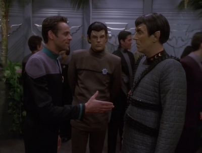 Mr Chairman?
What a pleasure to see you again. - Star Trek: Deep Space Nine