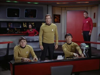 Mr. Chekov,
alter course - Star Trek