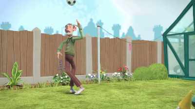 Mr. Curry lines up his shot, and… - The Adventures of Paddington