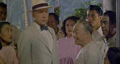 - Mr. Davidson! Come in.
- That won't be necessary, Mr. Chung. - Miss Sadie Thompson