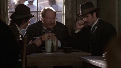 Mr. Farnum's doing
a lined office business. - Deadwood