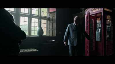 Mr. Getty had it installed
specially for his guests' convenience, - All the Money in the World