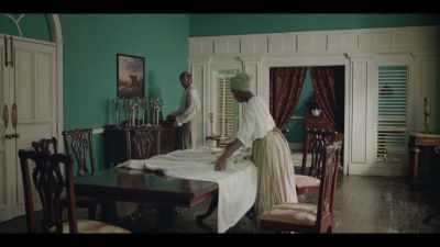 Mr Godfrey, this be a dirty
bedsheet, not linen for the table. - The Long Song