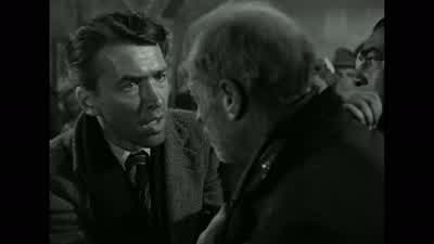 Mr Gower look this is George BaileyDon't you know me NoNick Throw him out Throw him outMr Gower Hey what isHey Nick Nick Isn't that Mr Gower the druggistYou know that's another reason for me not to like youThat rum head spent 20 years in jail for - It's a Wonderful Life
