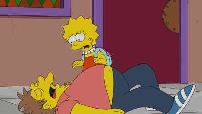 -Mr. Gumble, are you okay?
-[groans] - The Simpsons: The Past and the Furious