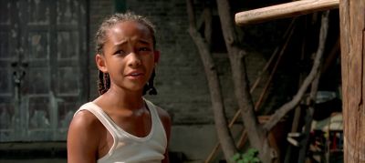 Mr. Han, why do you have a car in your living room? No street parking. - The Karate Kid